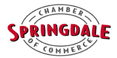 Springdale Chamber of Commerce logo design.