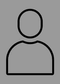 Default user icon on gray background